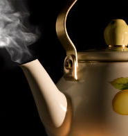 flower tea pot